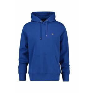 Hanorac regular fit cu buzunar kangaroo Shield - Albastru indigo imagine