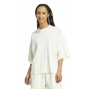 Tricou lejer cu maneci cazute - Alb murdar imagine