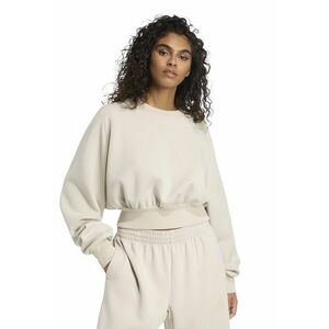 Bluza de trening din amestec de modal cu croiala lejera Soft Lux - Bej deschis imagine