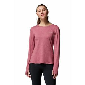 Bluza cu fente pentru degetul mare si maneci lungi Sloan Ridge - Rosu zmeuriu imagine