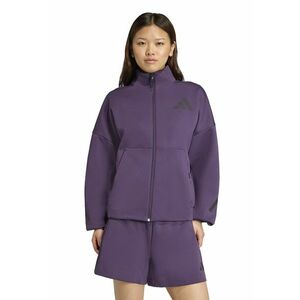 Bluza de trening cu fermoar Z.N.E - Violet aubergine imagine
