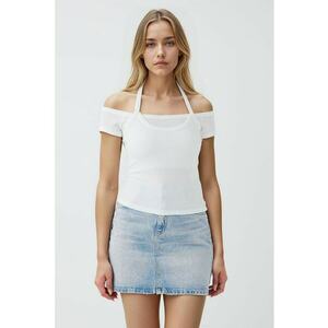 Bluza slim-fit - Alb imagine