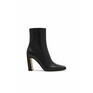 Botine de piele Lizabelle - Negru imagine