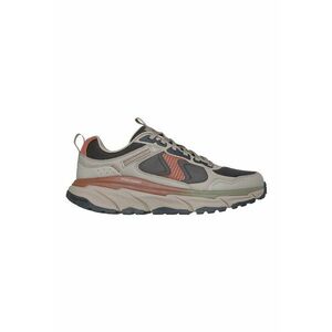Pantofi sport cu garnituri din piele D'Lux Journey - Maro taupe imagine