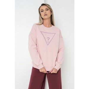 Bluza de trening cu broderie logo - Roz deschis/Lila imagine