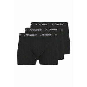 Set de boxeri din amestec de bumbac organic - 3 perechi - Negru imagine
