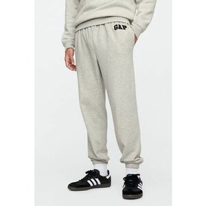 Pantaloni de trening cu talie ajustabila - Gri melange imagine