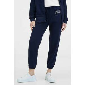 Pantaloni de trening cu snur de ajustare in talie - Bleumarin imagine