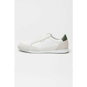 Pantofi sport din material textill Nitan - Alb/Gri cenusiu/Alb murdar imagine