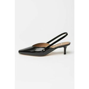 Pantofi slingback din piele Charlize - Negru imagine