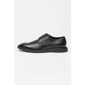 Pantofi derby din piele Gryff - Negru imagine