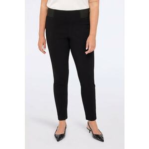 Pantaloni cu talie elastica - Negru imagine