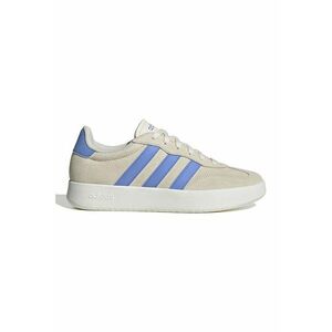 Pantofi sport Barreda din piele intoarsa cu insertii din material sintetic - Albastru lavanda/Bej deschis imagine