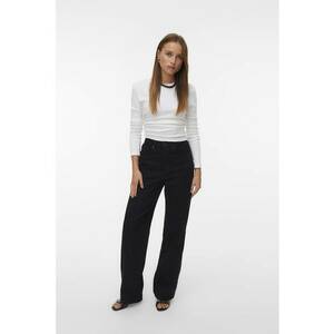 Blugi drepti cu animal print - Negru imagine