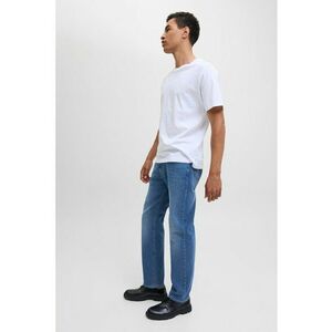 Blugi regular fit cu talie medie - Albastru imagine