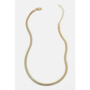 Colier ajustabil din argint - Auriu imagine