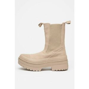 Ghete Chelsea din piele intoarsa Chuck Taylor All Star - Maro taupe deschis imagine