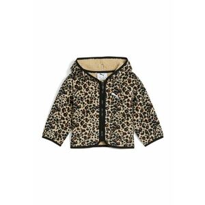Jacheta cu animal print - Maro/Bej imagine