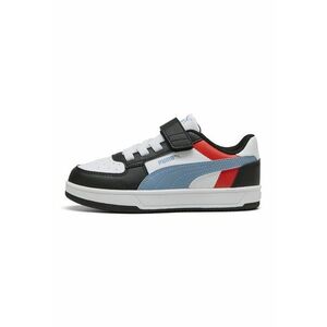 Pantofi sport Caven 2.0 Block cu inchidere velcro - Alb/Negru/Portocaliu imagine