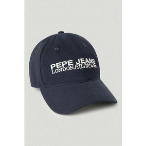 Sapca cu logo brodat - pentru baseball - Alb/Bleumarin imagine