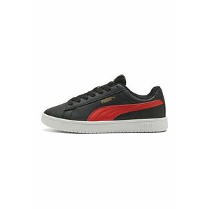 Pantofi sport Rickie Classic de piele ecologica si material textil - Rosu/Negru imagine