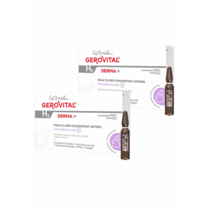 Pachet H3 Derma+: Fiole cu Ser Concentrat Antirid 6% Hyaluron Filler 10 fiole x 2 ml + Fiole cu Ser Concentrat Antirid 6% Hyaluron Filler 10 fiole x 2 ml imagine