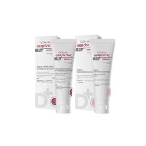 Pachet H3 Derma+: Crema pentru Piele cu Roseata si Scuame - 50 ml + Crema Dermoreparatoare - 50 ml imagine
