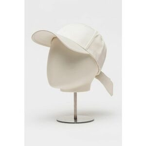 Sapca baseball cu aplicatie funda - Alb murdar imagine