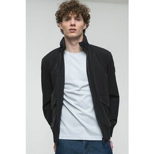 Jacheta lejera cu fermoar - Negru imagine