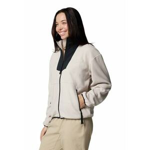 Bluza de trening cu fermoar - pentru trekking Sequoia Grove - Negru/Bej deschis imagine