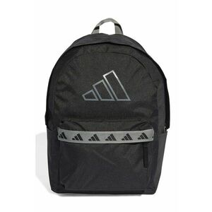 Rucsac cu logo frontal - Negru stins/Gri inchis imagine