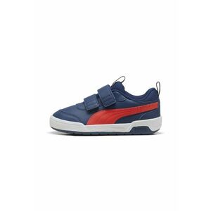 Pantofi sport Multiflex 2 din piele ecologica - Albastru inchis/Coral imagine