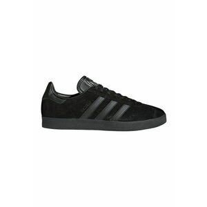 Pantofi sport din piele intoarsa cu garnituri din piele ecologica Gazelle - Negru/Negru stins imagine