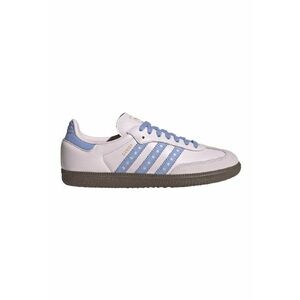 Pantofi sport din piele si piele intoarsa Samba OG - Lila/Roz pal imagine