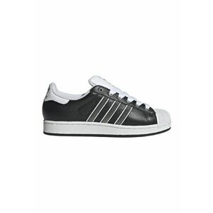 Pantofi sport din piele Superstar II - Alb/Negru/Gri imagine