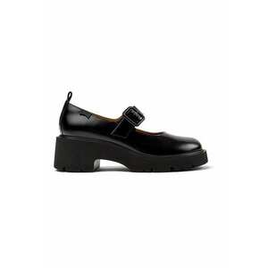 Pantofi Mary Jane de piele Milah - Negru imagine