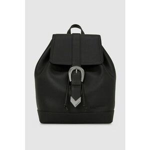 Rucsac din piele ecologica cu aspect granulat - Negru imagine