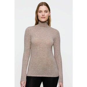 Bluza de pijama din amestec de modal - Gri melange imagine