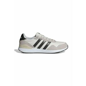 Pantofi sport Run 60s 4.0 cu insertii de piele intoarsa - Alb fildes/Negru imagine