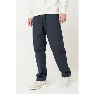 Pantaloni drepti cu buzunare laterale - Albastru ultramarin imagine