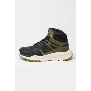 Pantofi sport inalti ci logo Sokow - Negru/Kaki inchis imagine
