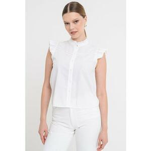 Camasa cu nasturi Bellana - Alb imagine