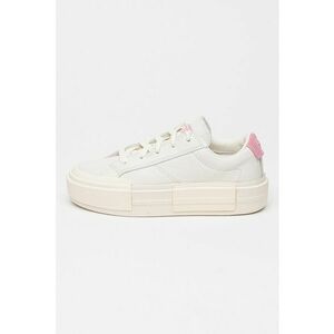 Pantofi sport flatform de piele Cruise - Alb imagine