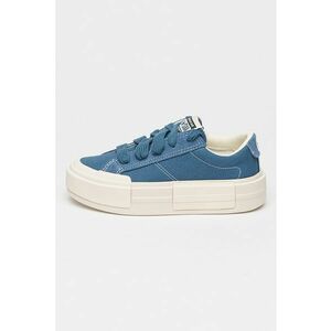 Pantofi sport flatform de panza Cruise - Albastru prafuit imagine