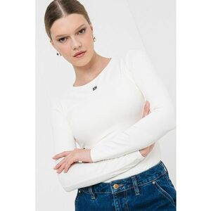 Bluza slim fit Dasia - Alb murdar imagine