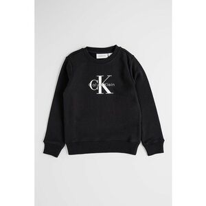 Bluza de trening de bumbac cu logo - Alb/Negru imagine
