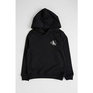 Hanorac de bumbac cu imprimeu logo - Negru imagine