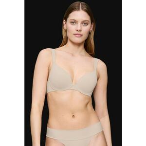 Sutien cu burete - Maro taupe deschis imagine