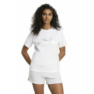 Tricou cu imprimeu logo - Alb/Argintiu imagine