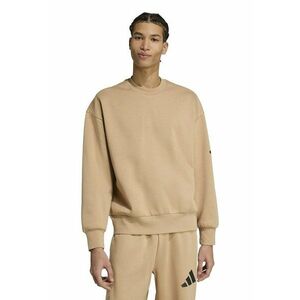 Bluza de trening lejera cu maneci cazute Essentials - Negru/Maro camel imagine